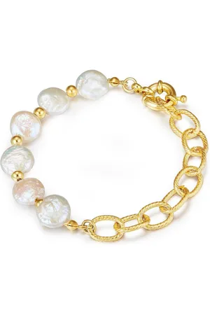 Lulu & Jane Perlenarmband gelbgold - Verkäufer: Juvalia
