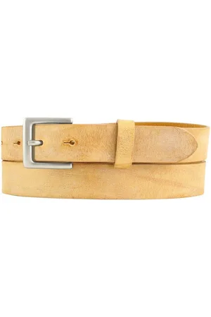 BELTINGER Ledergürtel Herren-Gürtel aus weichem Vollrindleder Vintage-Look 3 cm - Leder-Gürt (1-St) weiches Leder, Gürtelschnalle in Altsilber, Vintage - Verkäufer: Brazil Lederwaren