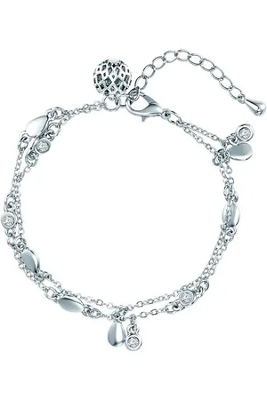 Lulu & Jane Armband silber, verziert mit Kristallen von Swarovski® - Verkäufer: Juvalia