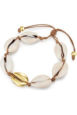 Lulu & Jane Armband Muschel gelbgold, mit Muschel - Verkäufer: Juvalia