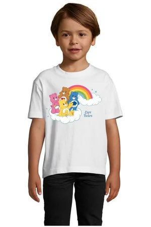 Blondie & Brownie T-Shirt Kinder Glücksbärchis Care Bears Hab-Dich-lieb Bärchis Wolkenland - Verkäufer: Hubihu