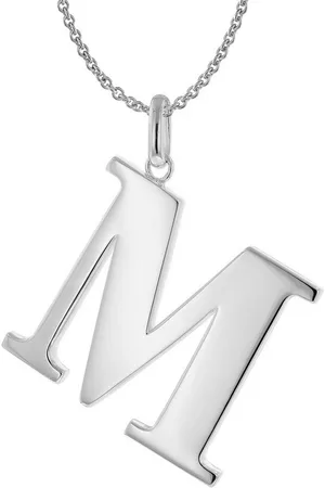 trendor Kette mit Anhänger mit Großem Buchstaben M 925 Silber - Verkäufer: uhrcenter