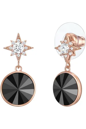 Lulu & Jane Paar Ohrhänger roségold, mit Glas - Verkäufer: Juvalia