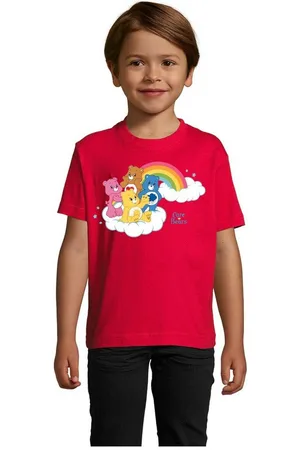 Blondie & Brownie T-Shirt Kinder Glücksbärchis Care Bears Hab-Dich-lieb Bärchis Wolkenland - Verkäufer: Hubihu