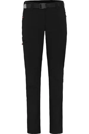 Bergson Outdoorhose TERRA (slim) Damen Winter-Wanderhose, warm gefüttert, elastisch, Langgrößen, schwa - Verkäufer: