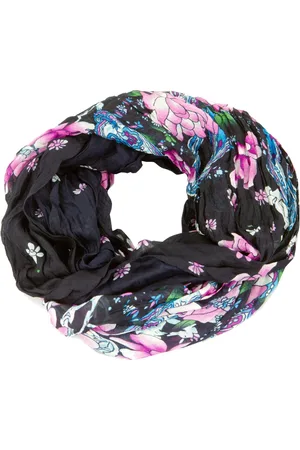 AvaMia Modeschal Blume-3999 Loop Schal Schlauchschal mit Blumen Muster, Loopschal 80 x 170 cm - Verkäufer: PEROYORK