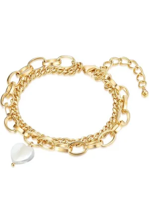 Lulu & Jane Perlenarmband gelbgold - Verkäufer: Juvalia