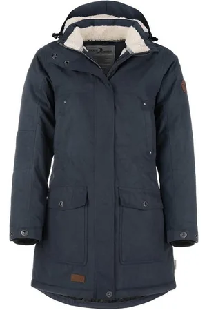 Blue Wave Parka Damen Funktionsparka Outdoor-Jacke Anke mit Fleece-Rücken und Kapuze - Verkäufer: tomBrook GmbH