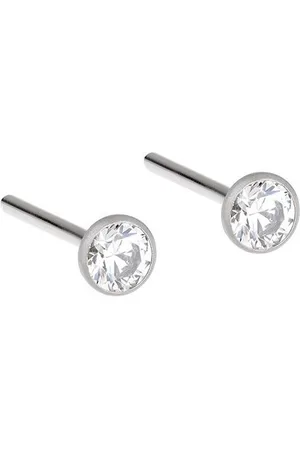 ERNSTES Paar Ohrstecker Edelstahl mit Zirkonia E458.WH - Verkäufer: Schmuck-Uhren-Trends