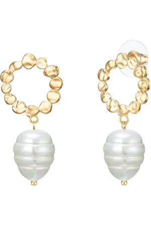 Lulu & Jane Perlenohrringe gelbgold - Verkäufer: Juvalia