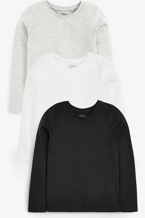 Next T-Shirt Monochrome Langarmshirts, 3er-Pack (3-tlg) - Verkäufer: Germany GmbH