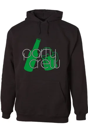 G-graphics Hoodie Party Crew Unisex mit trendigem Frontprint mit Spruch für Partyabende - Verkäufer: