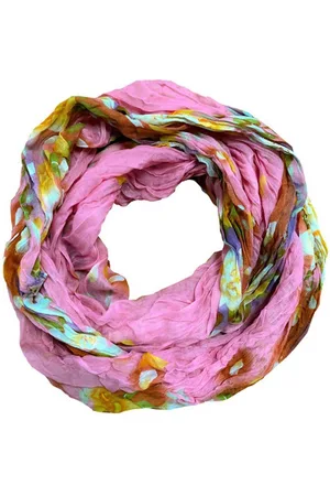 AvaMia Modeschal Blume-3999 Loop Schal Schlauchschal mit Blumen Muster, Loopschal 80 x 170 cm - Verkäufer: PEROYORK