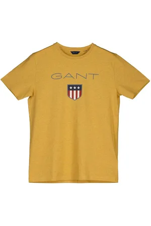 GANT T-Shirt Jungen T-Shirt 1er Pack Baumwolle Shield Logo (Packung, 1er Pack) - Verkäufer: Yourfashionplace