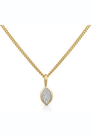 Orolino Kette mit Anhänger Gold 585 mit 6 natürlichen Brillanten zus. 0,03ct.