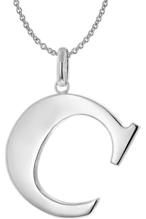 trendor Kette mit Anhänger mit Großem Buchstaben C 925 Silber - Verkäufer: uhrcenter