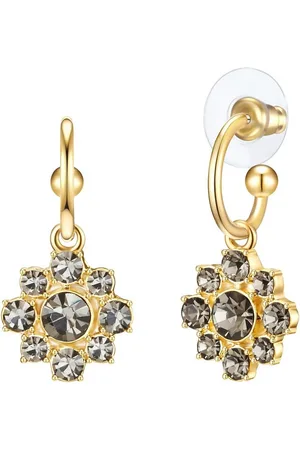 Lulu & Jane Paar Ohrhänger gelbgold, mit Glas - Verkäufer: Juvalia