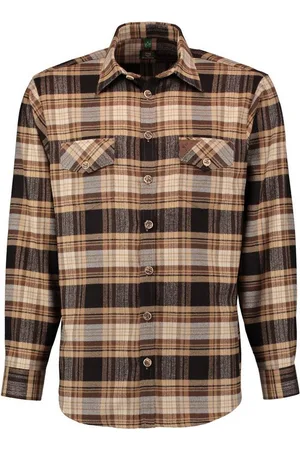 OS-TRACHTEN Outdoorhemd Dipme Herren Flanell Langarmhemd mit 2 Pattentaschen - Verkäufer: DealDate