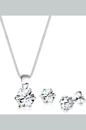 Elli Schmuckset Glas Kristalle 925 Sterling Silber - Verkäufer: JULIE & GRACE GmbH
