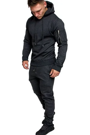 amaci Trainingsanzug TOLEDO, Herren Cargo Stil Sportanzug Jogginganzug Sporthose Hoodie - Verkäufer: