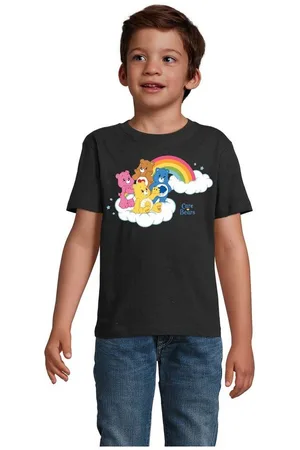 Blondie & Brownie T-Shirt Kinder Glücksbärchis Care Bears Hab-Dich-lieb Bärchis Wolkenland - Verkäufer: Hubihu
