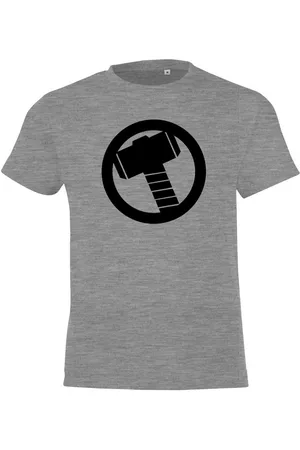 Youth Designz T-Shirt Thor Hammer Kinder T-Shirt mit trendigem Frontprint - Verkäufer: EmDa Trading GmbH