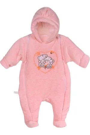 La Bortini Schneeoverall Baby Wagenanzug mit Bären Nickioverall Overall Schneeanzug kuschelig weich, 44 50 56 62 68 74 - Verkäufer: A&O Baby-und Kindermoden