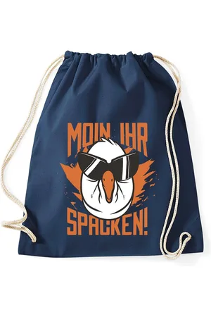 Youth Designz Turnbeutel MOIN IHR SPACKEN Baumwolle Tasche Turnbeutel - Verkäufer: EmDa Trading GmbH