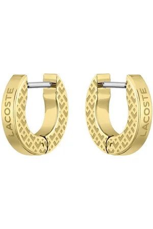 Lacoste Paar Creolen Schmuck Edelstahl Ohrrschmuck Ohrringe L