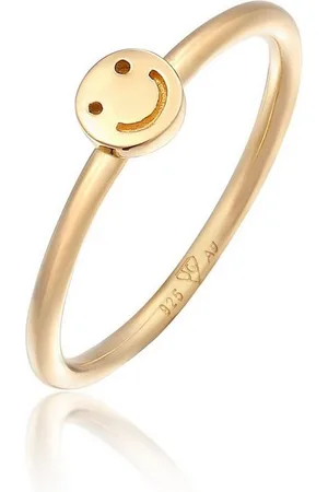 Elli Fingerring Smiling Pinky Ring 925 Silber