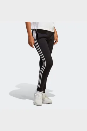 adidas Sporthose ESSENTIALS 3STREIFEN FRENCH TERRY CUFFED HOSE (1-tlg)