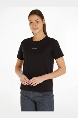 Calvin Klein T-Shirt MICRO LOGO T-SHIRT aus reiner Baumwolle