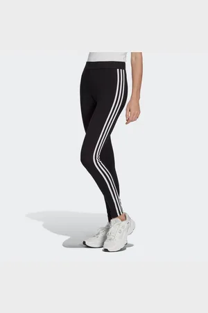 Adidas originals adicolour leggings with double trefoil logo best sale