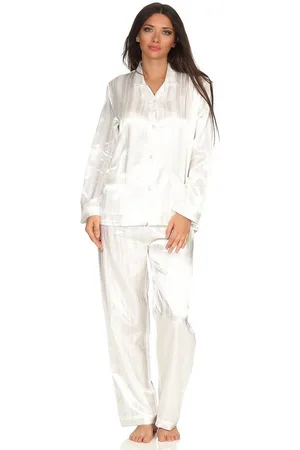 Normann Pyjama Satin Pyjama Streifendessin - innen angeraut 251 94 010 - Verkäufer: Fairway