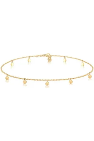 Elli Choker Choker Plättchen Coins Matt 925 Silber - Verkäufer: JULIE & GRACE GmbH