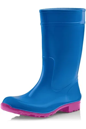 Ladeheid Lange Regenstiefel für Frauen LA-967 Gummistiefel Damen hoch und robust - Verkäufer: HISERT