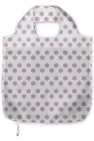 Abakuhaus Tragetasche Praktische Einkaufstaschen Umweltfreundliche Wiederverwendbare, Blumen Minimalist blumige Ornamente - Verkäufer: Color-D Textile GmbH