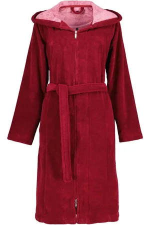 Vossen Damenbademantel Palermo Kurzmantel mit Kapuze Velours, Kurzmantel mit Kapuze, 45% Polyester, 35% Bambus, 20% Baumwolle - Verkäufer: HandtuchWelt