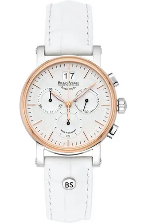 Bruno Söhnle Quarzuhr Bruno Söhnle Quarz Pesaro Chrono Small 115 Damenuhr 17-63115-247 - Verkäufer: Selva Technik GmbH