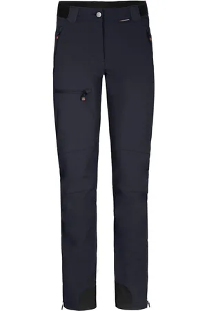 Bergson Outdoorhose BRYNE Damen Winter Softshellhose, mit warmem Innenfleece und voll elastischem Gesäßeinsatz, Langgrößen, Nacht - Verkäufer: