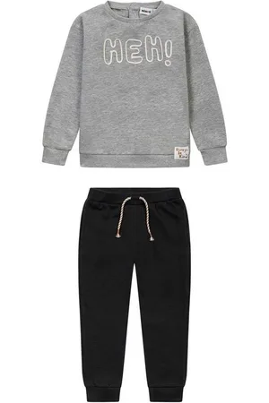 Minoti Jogginganzug Fleece-Crew-Oberteil und Jogger-Set (3m-3y) - Verkäufer: