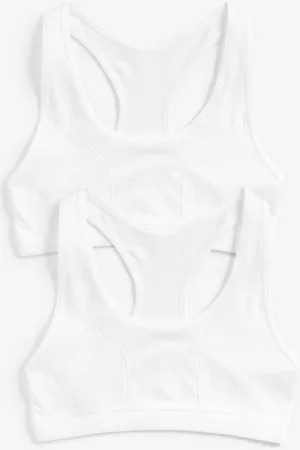 Next Crop-Top Nahtlose, kurze Racerback-Tops, 2er-Pack (2-tlg) - Verkäufer: Germany GmbH