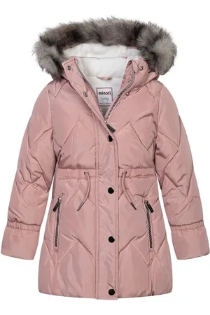 Minoti Winterjacke Kapuzen-Pufferjacke mit Pelzbesatz (1y-8y) - Verkäufer: