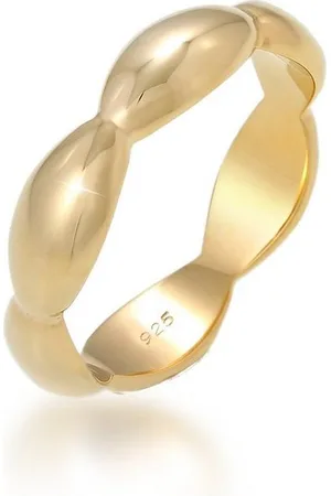 Elli Fingerring Oval Unendlich Trend 925 Silber, Kugel - Verkäufer: JULIE & GRACE GmbH