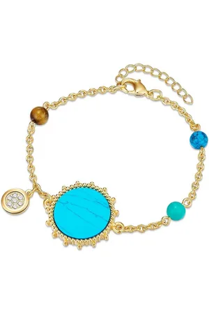 Lulu & Jane Armband gelbgold, verziert mit Kristallen von Swarovski® - Verkäufer: Juvalia