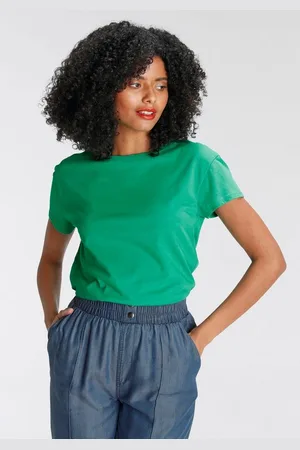 AJC T-Shirt oversize Passform, Basic, aus Baumwolle