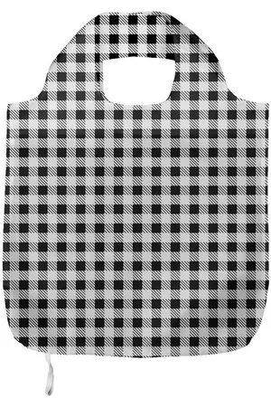 Abakuhaus Tragetasche Praktische Einkaufstaschen Umweltfreundliche Wiederverwendbare, Tartan Monochrom Karierte Motive - Verkäufer: Color-D Textile GmbH
