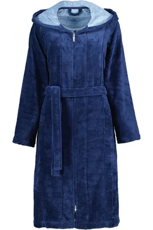 Vossen Damenbademantel Palermo Kurzmantel mit Kapuze Velours, Kurzmantel mit Kapuze, 45% Polyester, 35% Bambus, 20% Baumwolle - Verkäufer: HandtuchWelt