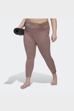 adidas Funktionsleggings YOGA STUDIO GATHERED 7/8-LEGGINGS – GROSSE GRÖSSEN - Verkäufer: adidas AG