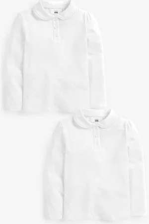 Next Langarm-Poloshirt Langärmelige Jersey-Oberteile, 2er-Pack (2-tlg) - Verkäufer: Germany GmbH
